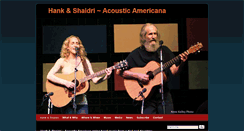 Desktop Screenshot of hankandshaidrimusic.com